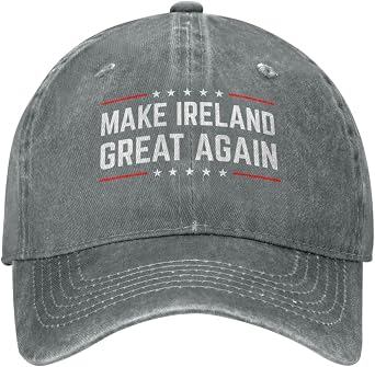 Make Ireland Great Again Hat Men Women Denim Hat Baseball Cap