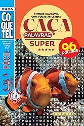 Livro Coquetel Caça-Palavras Super 20: Atitude saudável com todas as letras