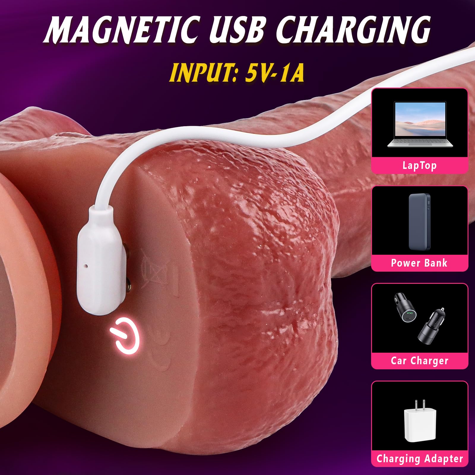 Realistic Thrusting Dildo...B0DFT9SKTD | Encarguelo.com.ve