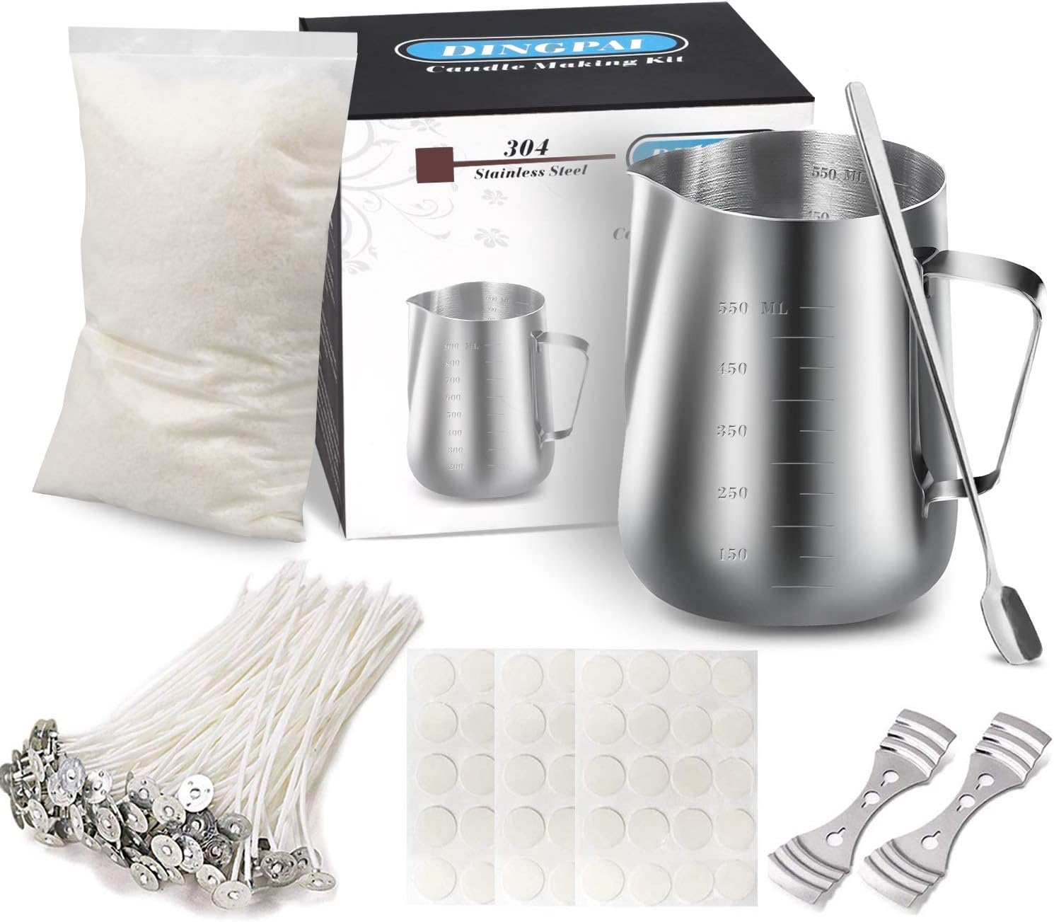 Candle Making Kit, Soy Wax DIY Candle Craft Tools Including