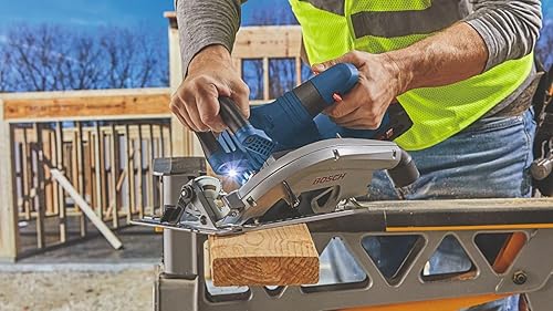 Miniatura 12 de Bosch GKS18V-26LB14 PROFACTOR 18V Blade-Left 7-14 Pulg. Kit de sierra circular con (1) batería de alto poder CORE18V 8 Ah