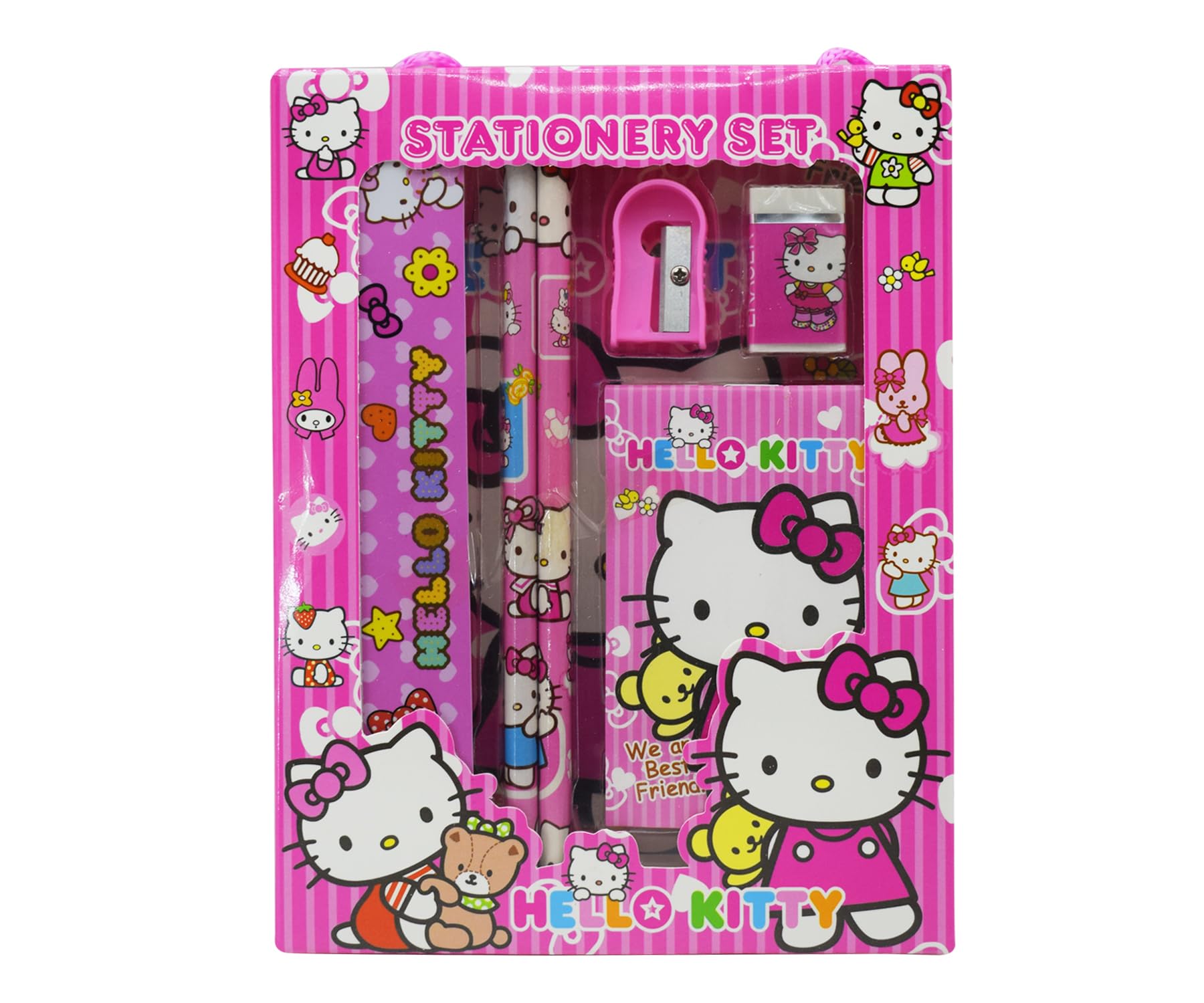 Asera 12 Pcs Cartoon Stationery Kit Gift Pack For Kids