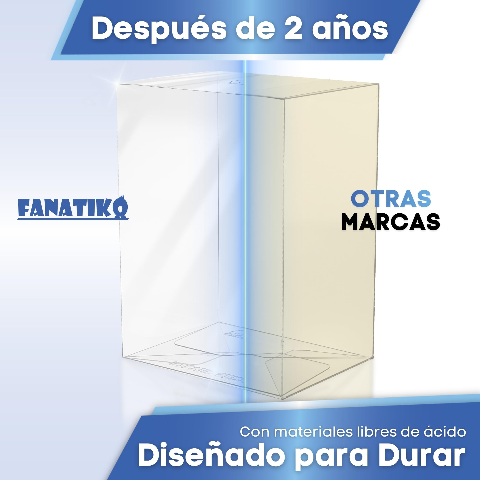 Pack de 50 Protectores Silver para Funko Pop 4" – Funda Funko Pop de 0,4 mm de Grosor – Mantén tu Colección Impecable con tu Protector con Film Antiarañazos
