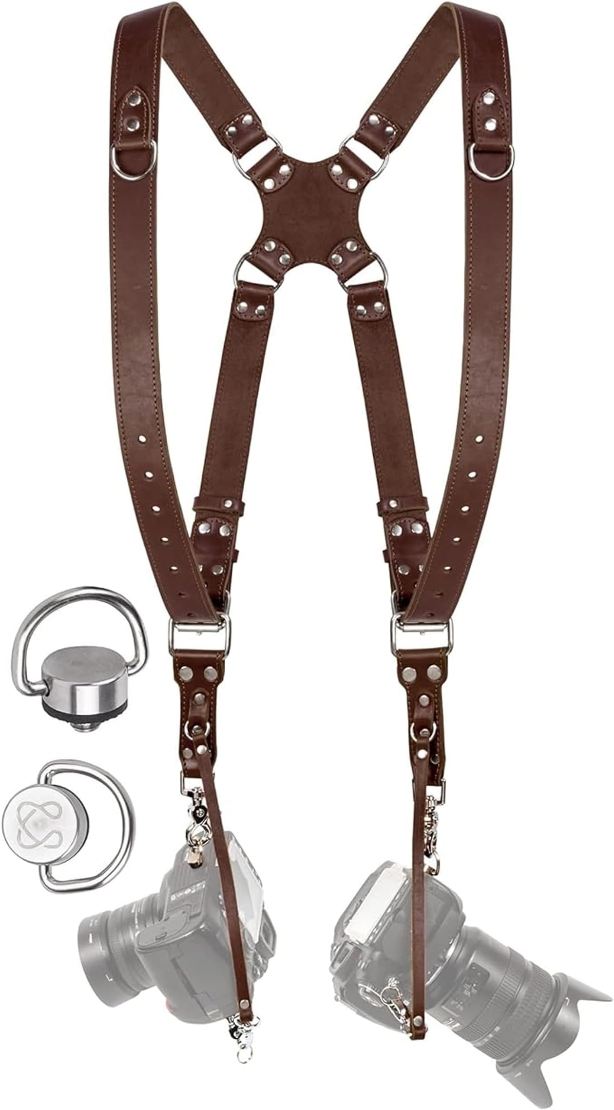 Personalized Leather Camera Strap | Gift For Professional Photographer - View #7