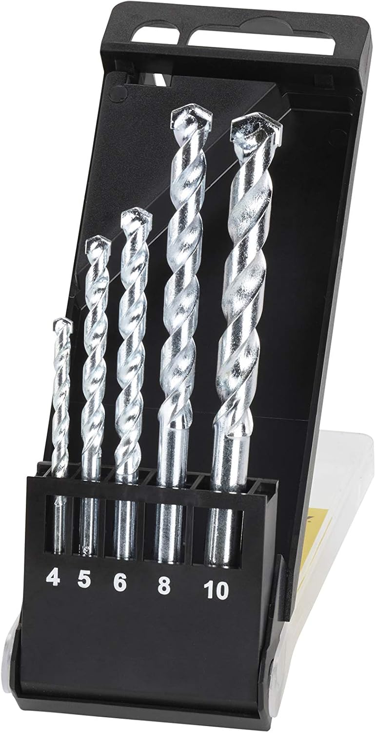 Stanley sta56035-qz 5pc (S) Drill – Drill DRILL, Masonry, 4/5/6/8/10, 5 pc (S))
