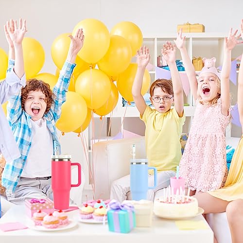 Miniatura 7 de Autonomier Stanley - 6 popotes de Tritan con 6 tapas de silicona reutilizables para vaso STANLEY de 40 onzas y 30 onzas con accesorios de asa,