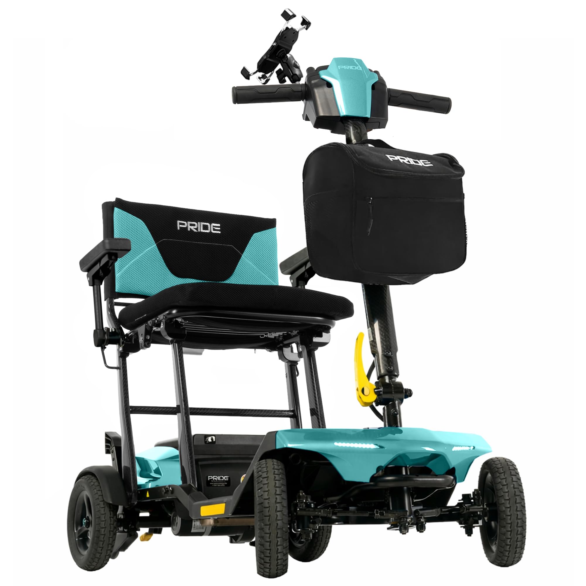 Pride Go Go - Scooter súper portátil + kit de actualización de viaje