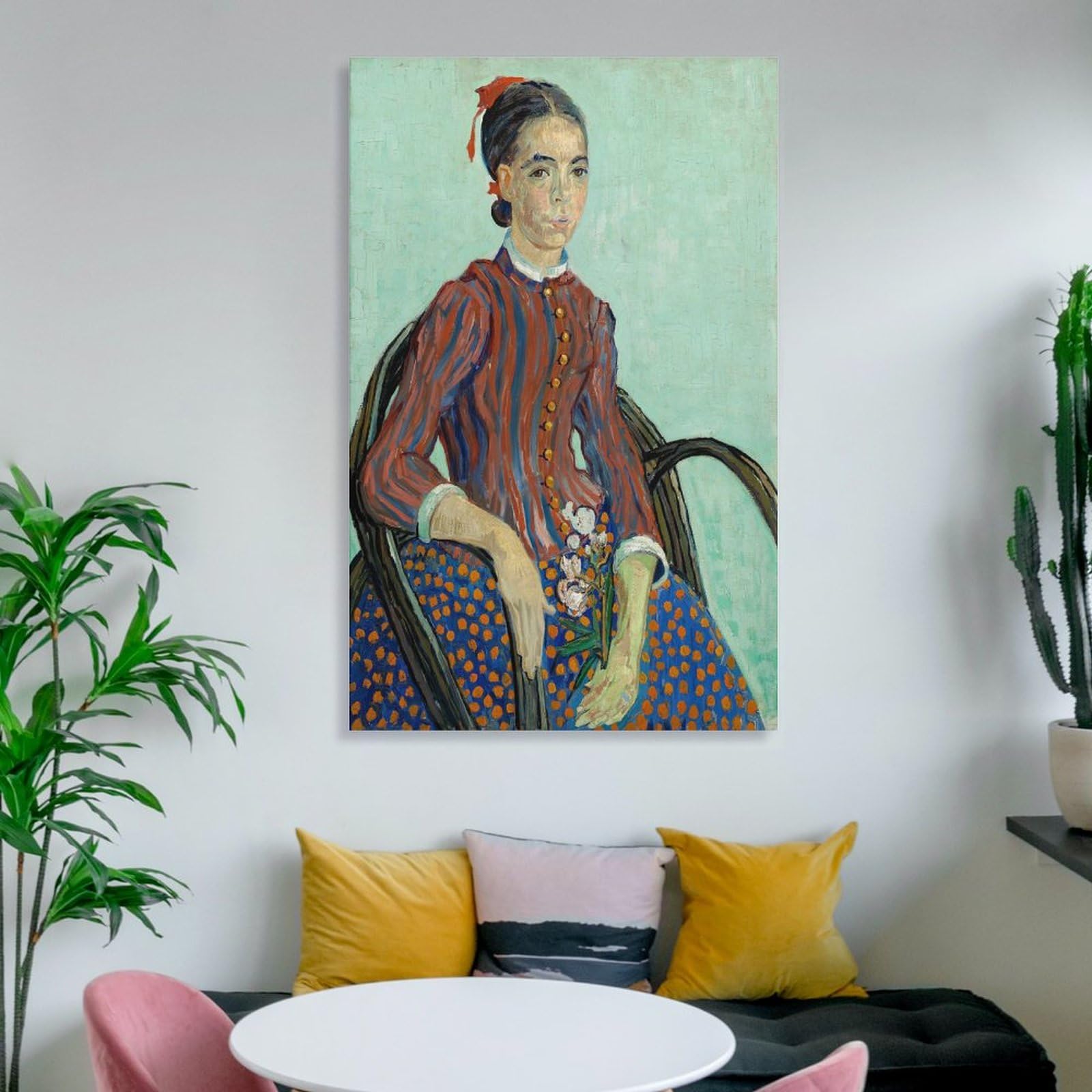 フィンセント・ゴッホラ ラ・ムスメ 複製画　世界の名画 フィンセント・ゴッホラ ラ・ムスメ 複製画 世界の名画 - メルカリ