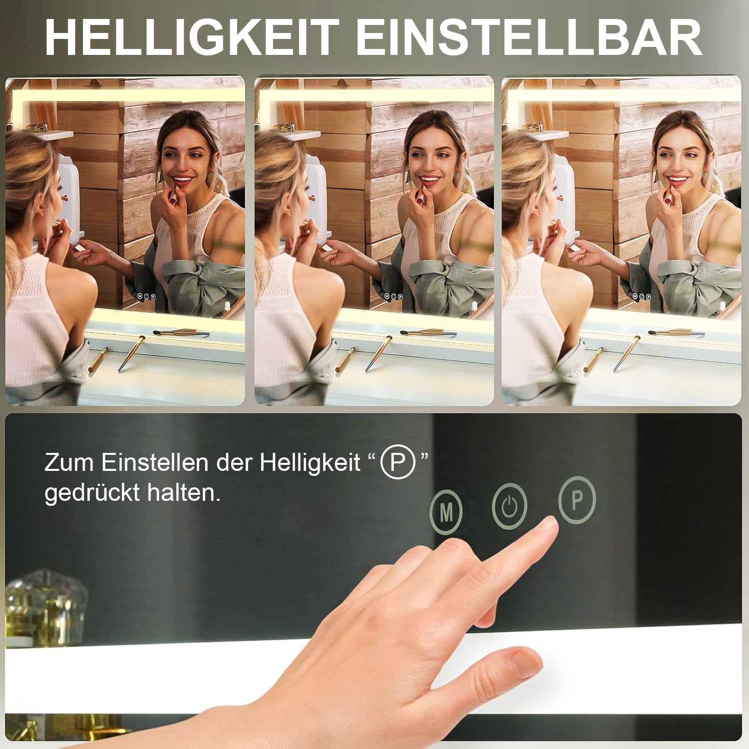 Schminkspiegel Mit Licht Cuteefun Schminkspiegel Mi Produktbild-Vorschau 11
