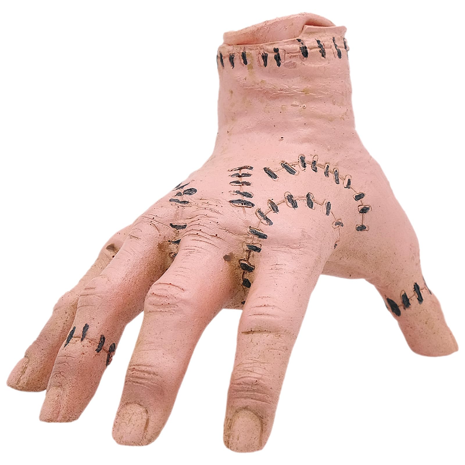KRISFD Addams Hand Mano di mercoledì Addams Mano Famiglia Addams Mano in Lattice Halloween per Decorazioni Festival Cosplay, Halloween, Carnevale, Natale