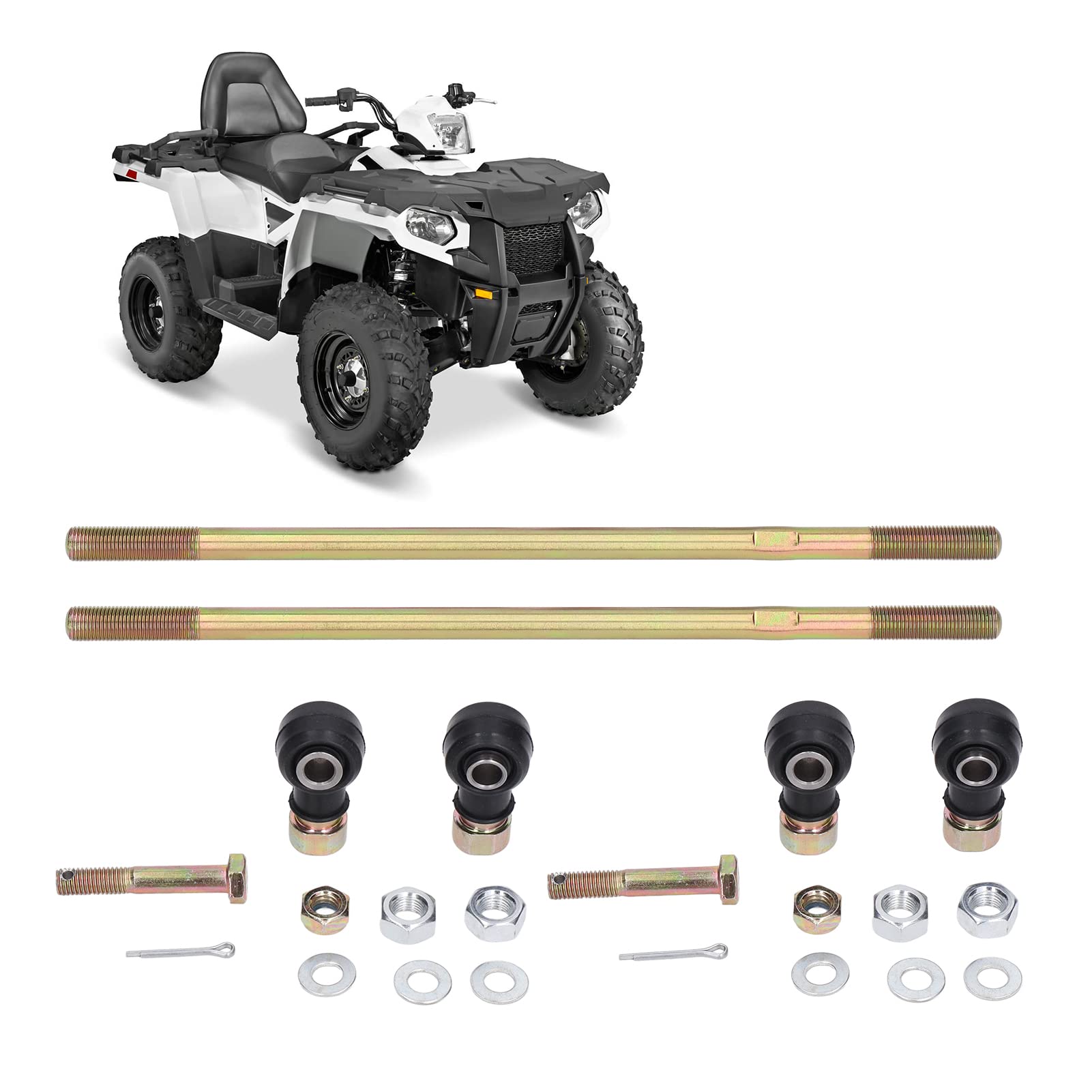 Set Tiranti, Set Tiranti ATV in Lega Metallica, Sostituzione Antiruggine in Lega Metallica per Polaris SPORTSMAN 500 RSE 1999-2000
