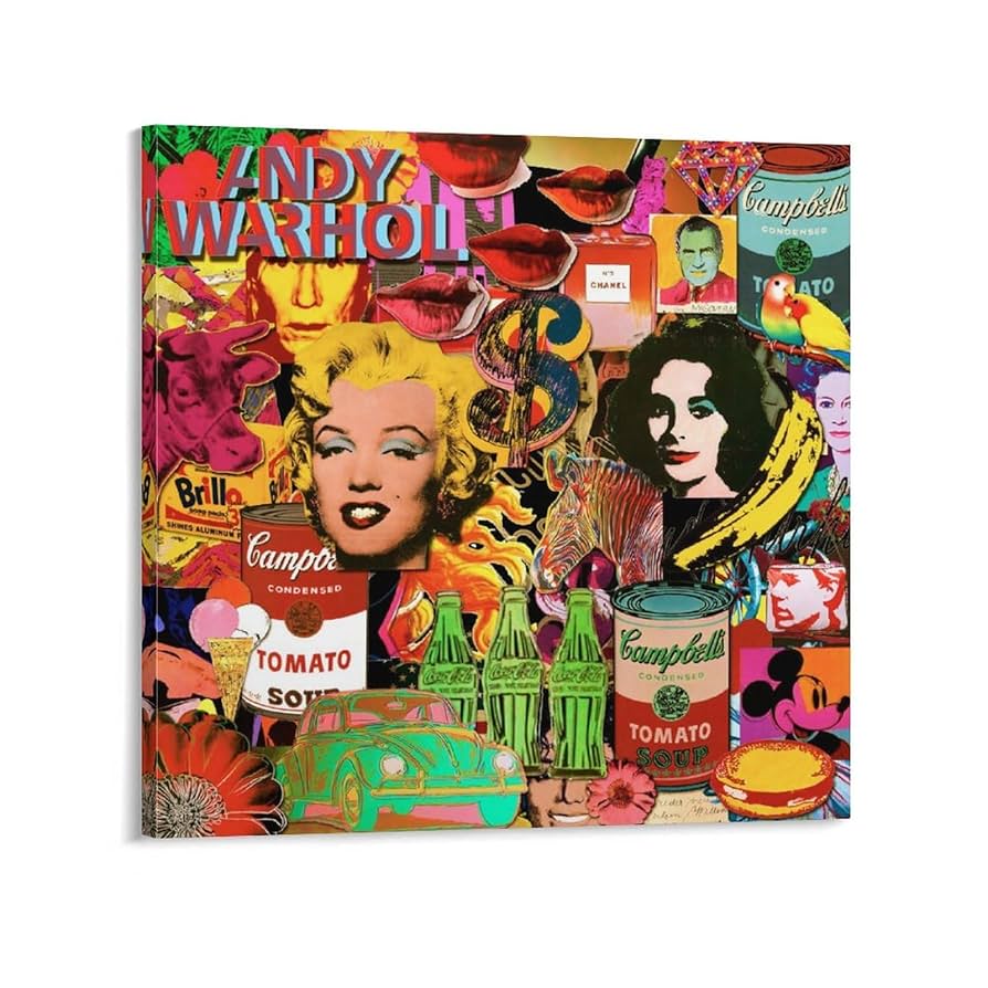 アート　ポスター　ANDY WARHOL アンディ　ウォーホール　インテリア　絵 Amazon.co.jp: アンディ・ウォーホル キャラクターポスター 印刷