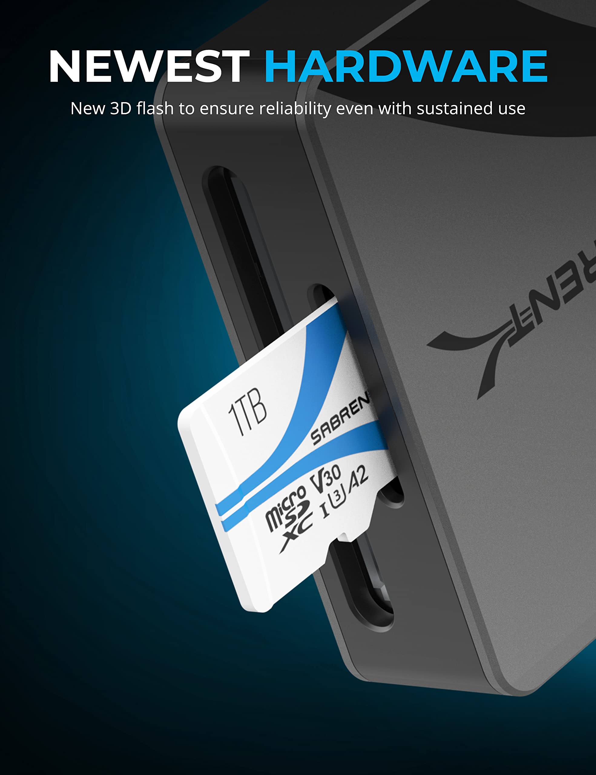 Amazon | SABRENT MICRO SDカード 1TB X2, まいくろSDXC カード