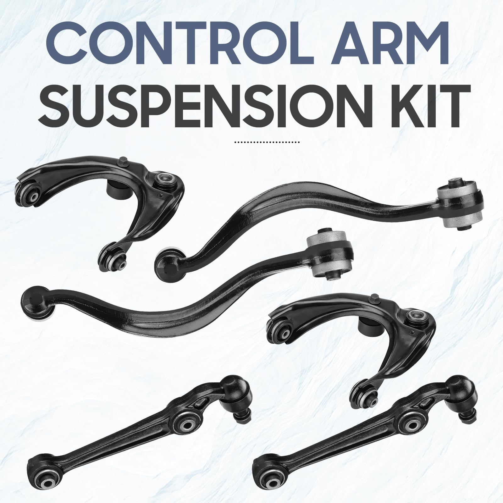 SCITOO Kit De Suspensión Delantera, Brazo De Control Inferior Con Rótula Para Ford Fusion 2013-2017 Para Ford Fusion 2013-2018 Para Lincoln MKZ Inner Outer Tie Rod End Sway Bar Link