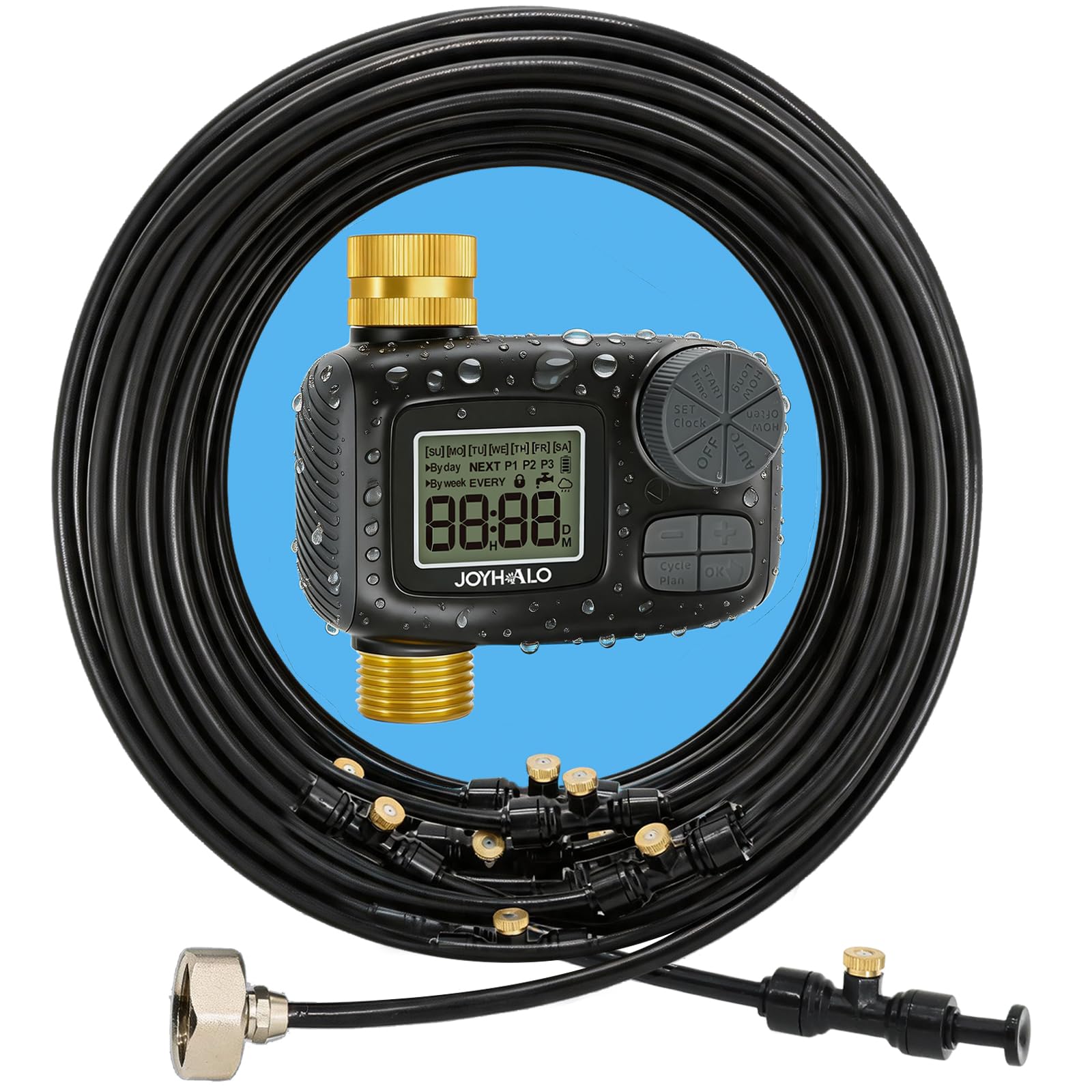 joyhalo 50FT Misting System with Timer