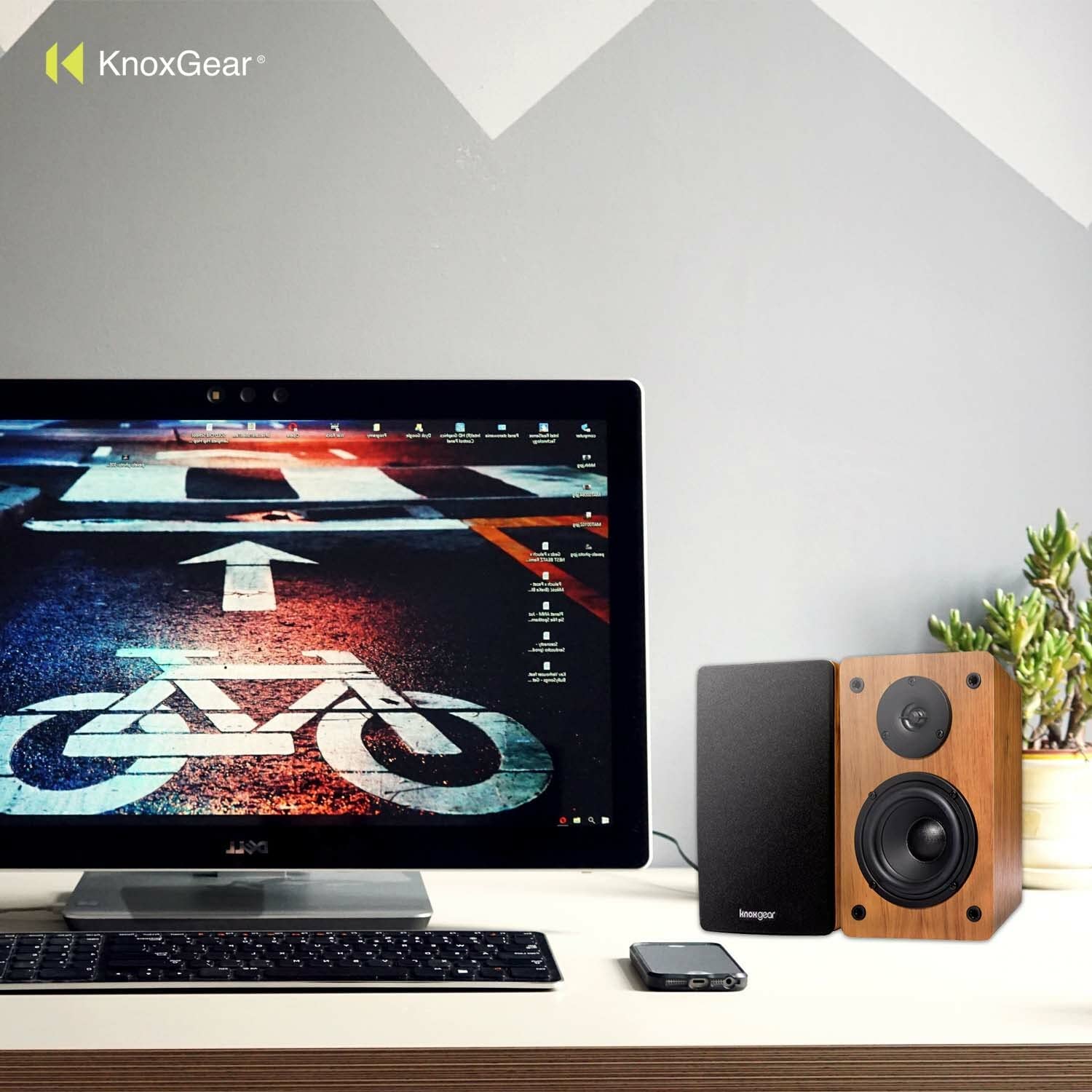 Knox Gear LP1 Powered Bookshelf Speaker 