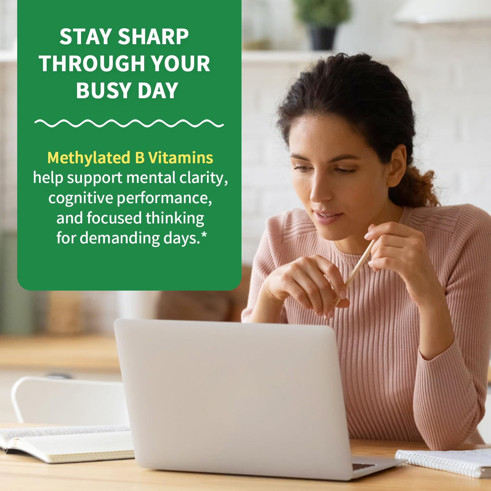 Methylated B Complex Liquid Drops,B12 Vitamins 5000 mcg & Folate,2 Fl OZ — Amazon image 2