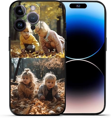 Miniatura 8 de ABCJOJO Funda de teléfono con foto personalizada para iPhone 14 13 12 11 Pro Max Mini Xr Xs X, funda personalizada para teléfono con imagen, diseña
