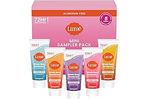 Lume Invisible 5-Pack Cream Minis: Odor Protection That's Safe for Private Parts