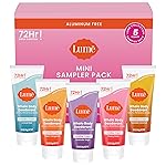 Lume Whole Body Deodorant 5 Pack Sampler - Invisible Cream Minis - 72 Hour Odor Control - Aluminum & Baking Soda Free (Clean Tangerine, Lavender Sage, Peony Rose, Toasted Coconut, Unscented)