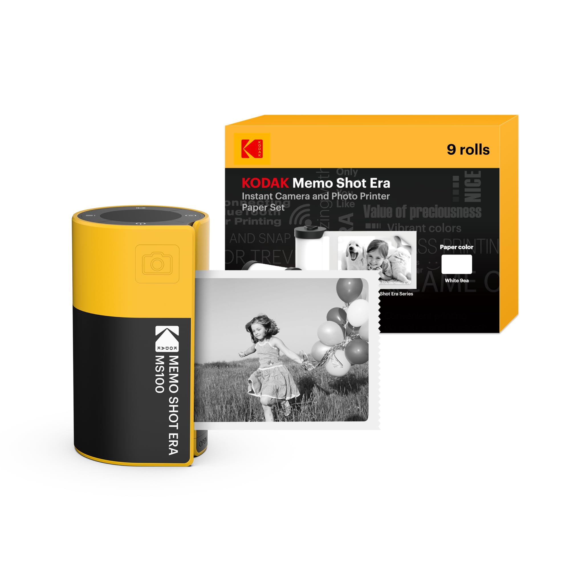 Amazon.com: KODAK Memo Shot ERA Kids Instant Digital Camera and