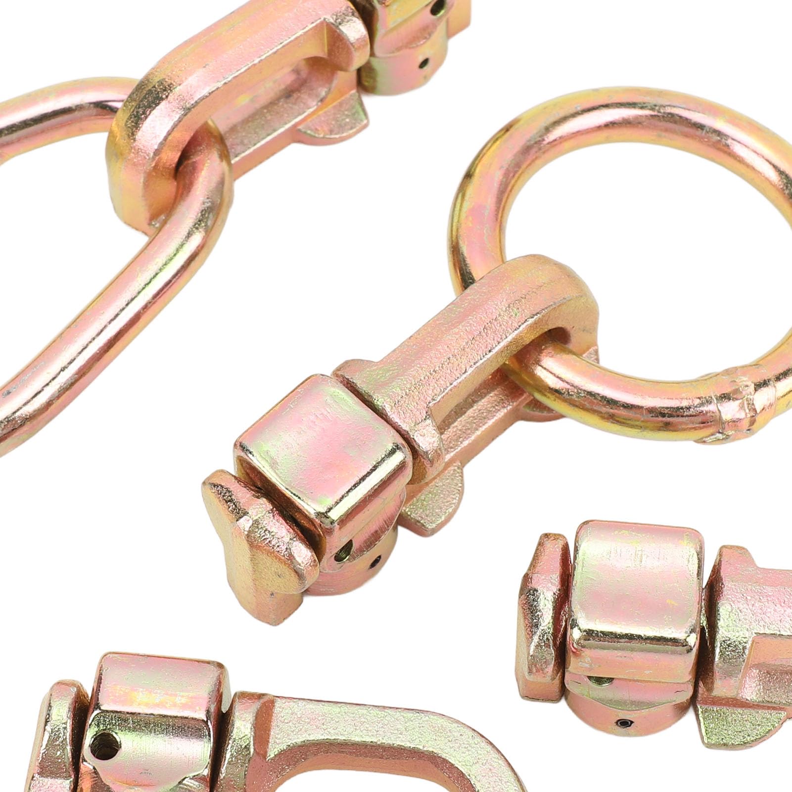 L Accesorios de Pernos de Pista, Acero Al Carbono L Se une a la Riel de Vía Accesorio para Camionetas Remolques, Ideal para UTV, ATV, Motocicleta