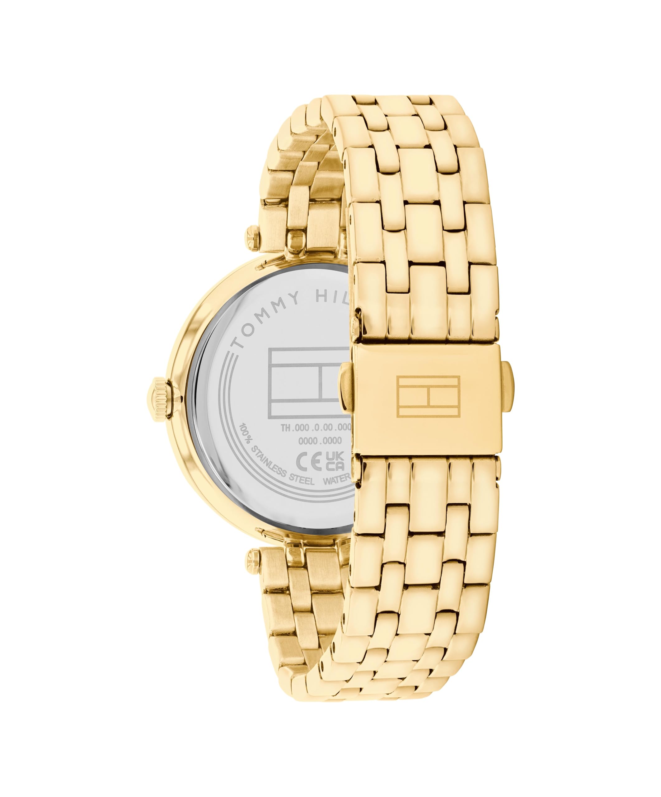 Tommy Hilfiger Uhr mit DREI-Zeiger-Quarzwerk für Damen mit Edelstahlarmband – Verfügbar in Roségold, Silber, Gold oder Bicolor