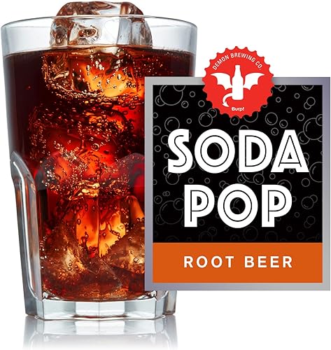 Miniatura 6 de BrewDemon Kit de fabricación de refrescos extra con botellas y más, es como tener una fábrica de refrescos en tu cocina, incluye (2) recetas de