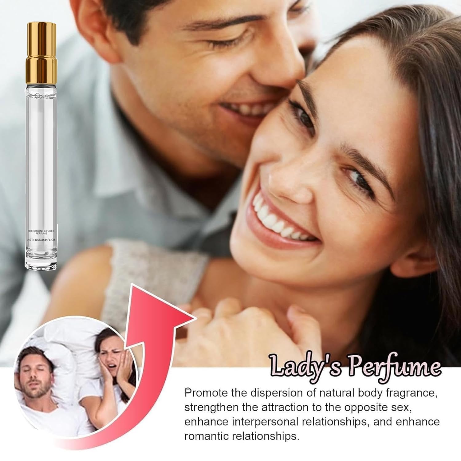 Perfumy z feromonami Alloura dla kobiet, zwiększają pewność siebie i wzmacniają długotrwałe feromony, perfumy z feromonami Alloura przyciągają mężczyzn - najlepszy prezent(8 pcs)