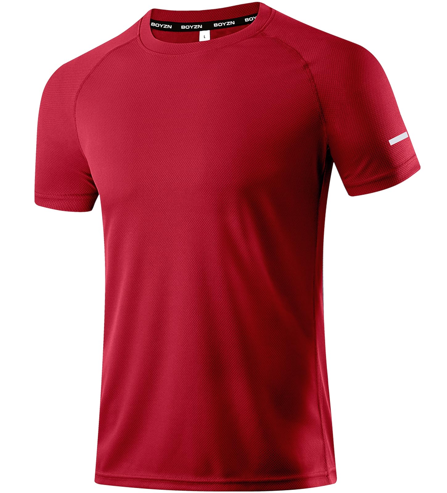 Boyzn 1, 3, 5 or 7er Pack Sport Tshirts Herren Kurzarm T-Shirts Funktionsshirt Laufshirt Schnelltrocknend Atmungsaktive Sport Shirt Sommer Fitnessshirt Trainingsshirt für Running Workout Bodybuilding