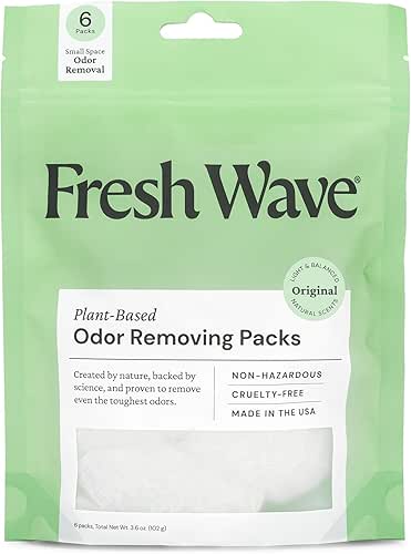 Fresh Wave Odor Eliminating & Deodorizing Packs, Bag of 6