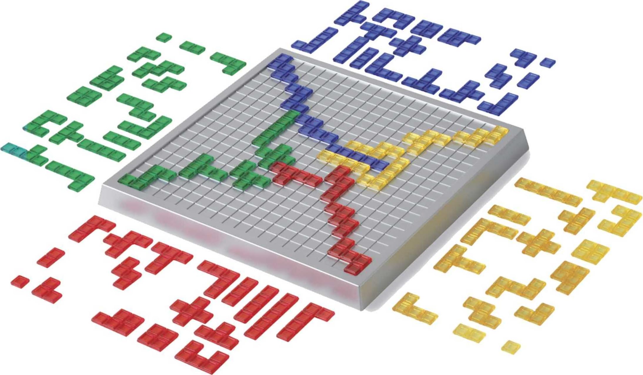 Mattel R1983-0 - Blokus Classic, Brettspiel