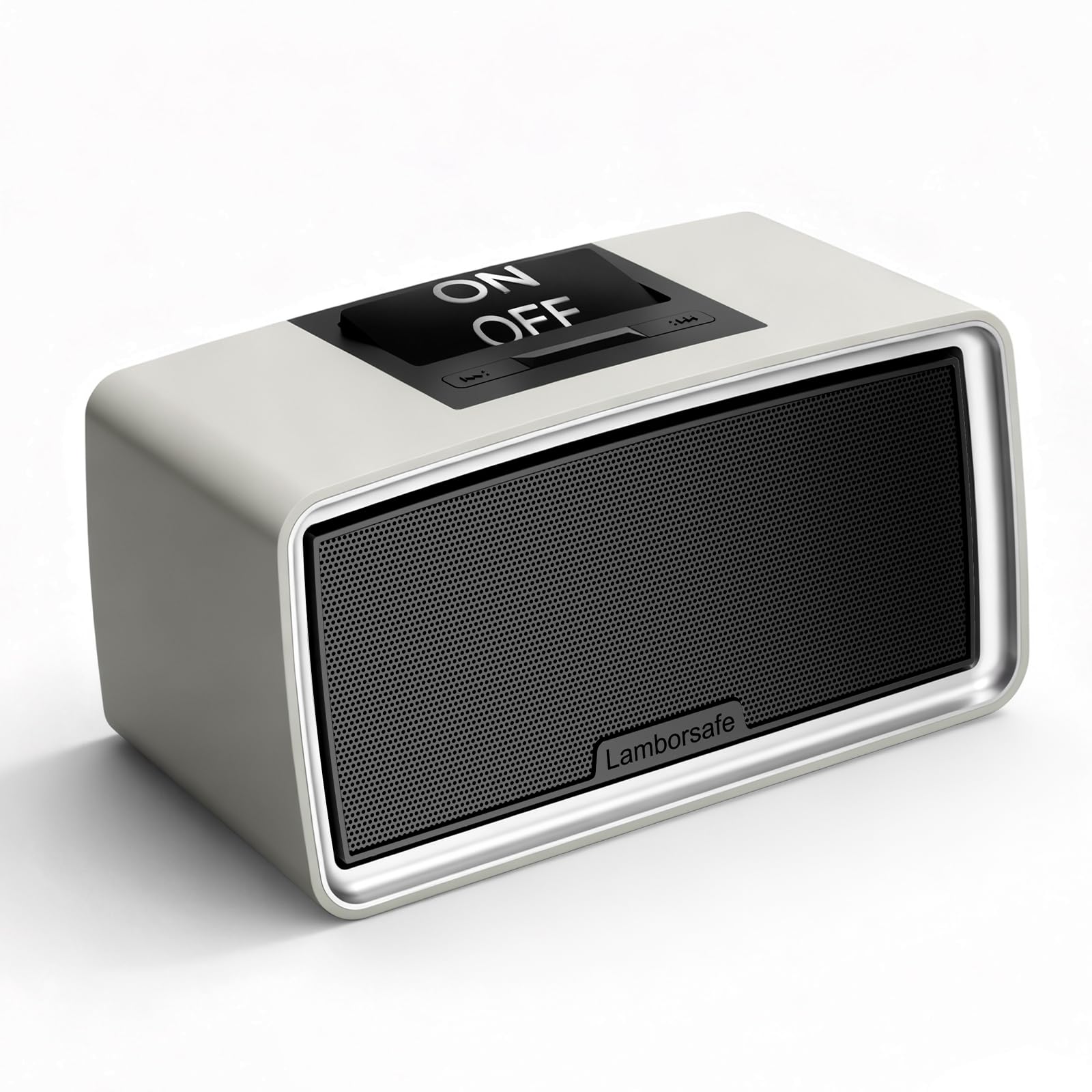 Lamborsafe One-Button Music Player for Seniors, Simple Music