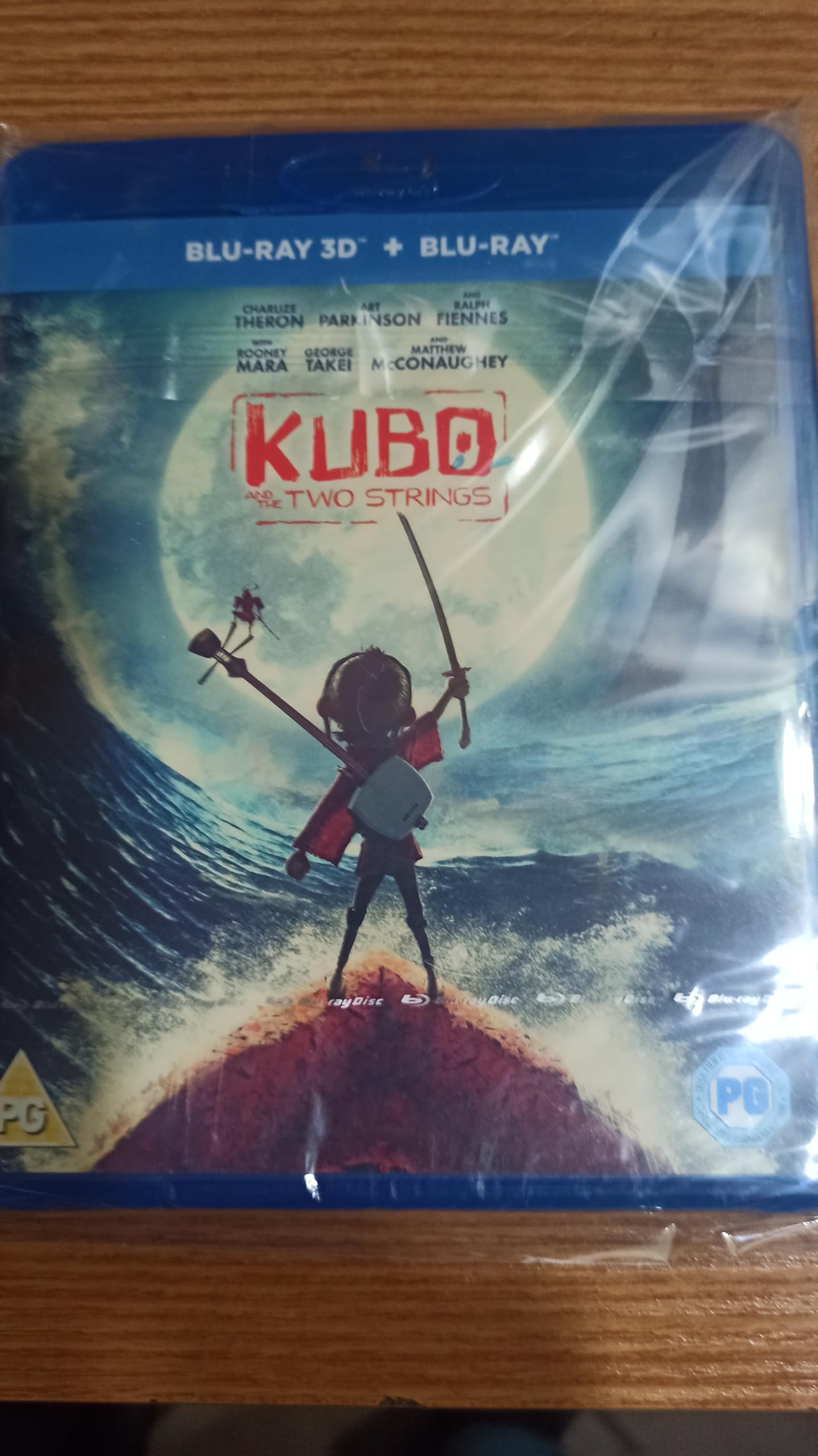 Kubo And The Two Strings (Blu-ray 3D + Blu-ray) [2016]