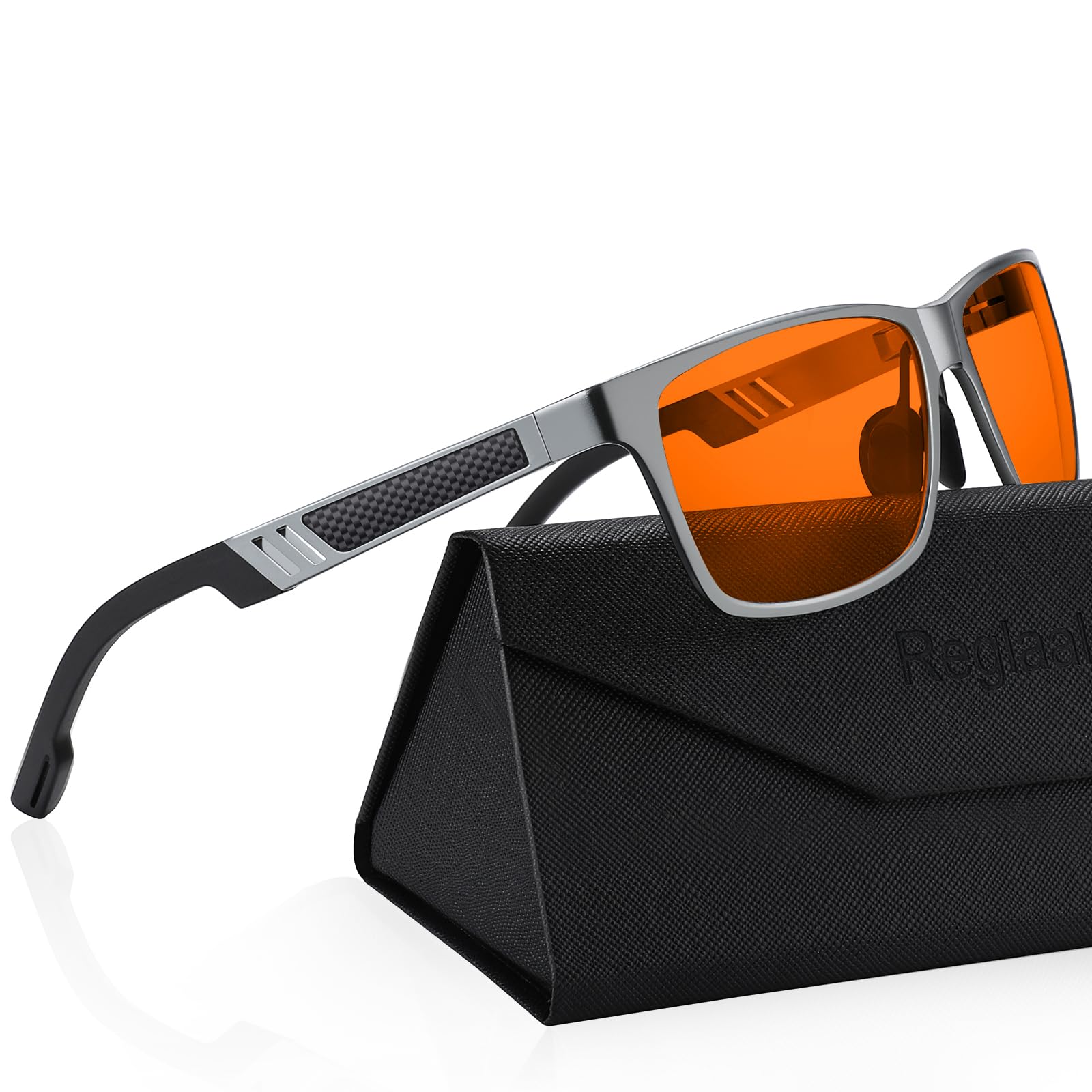 Lunettes de jeu pour hommes et femmes, monture en métal