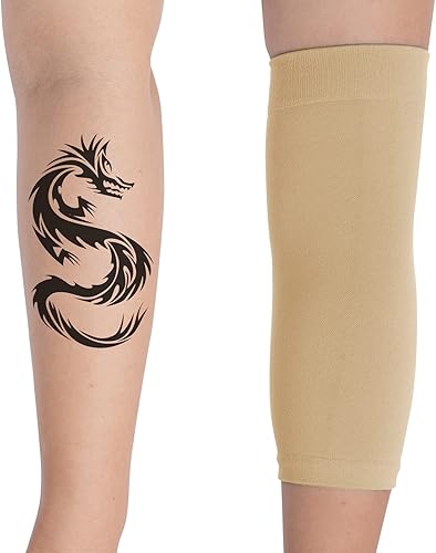 Miniatura 5 de HOVEOX 3 pares de cubiertas de tatuaje para el antebrazo, cubierta de tatuaje, mangas de compresión para brazos para mujeres y hombres