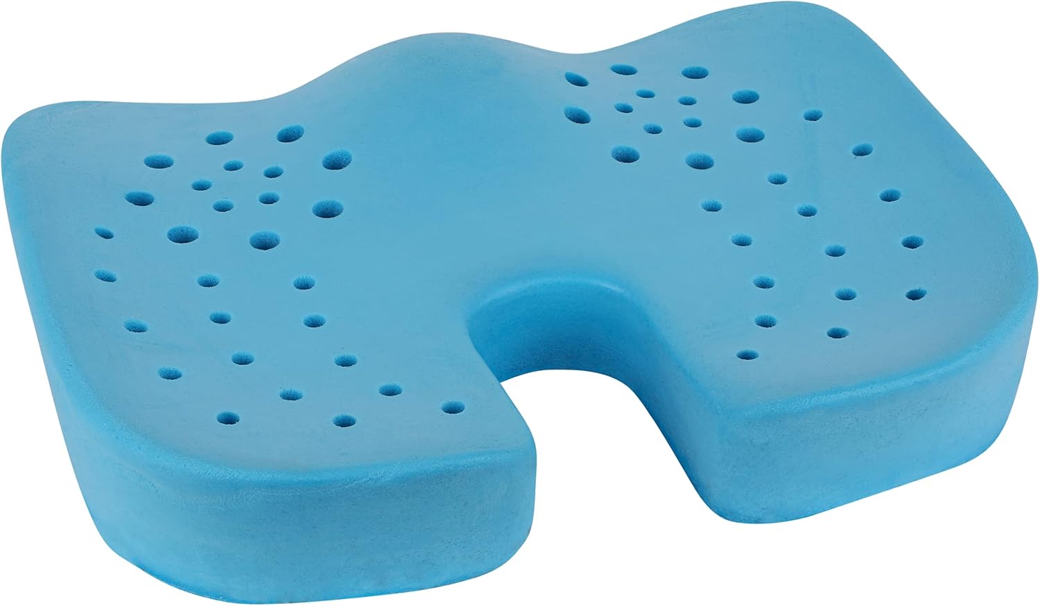 Memory Foam Seat Cushion | Gel Infused – Ventilated | Coccyx Cushion Office Chair Cushion | Tailbone Pain Relief Cushion - Lumbar Cushion : Health & Household