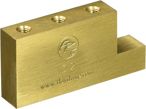 Floyd Rose Puente de guitarra eléctrica Fat Brass L Block (FROFTBL32)