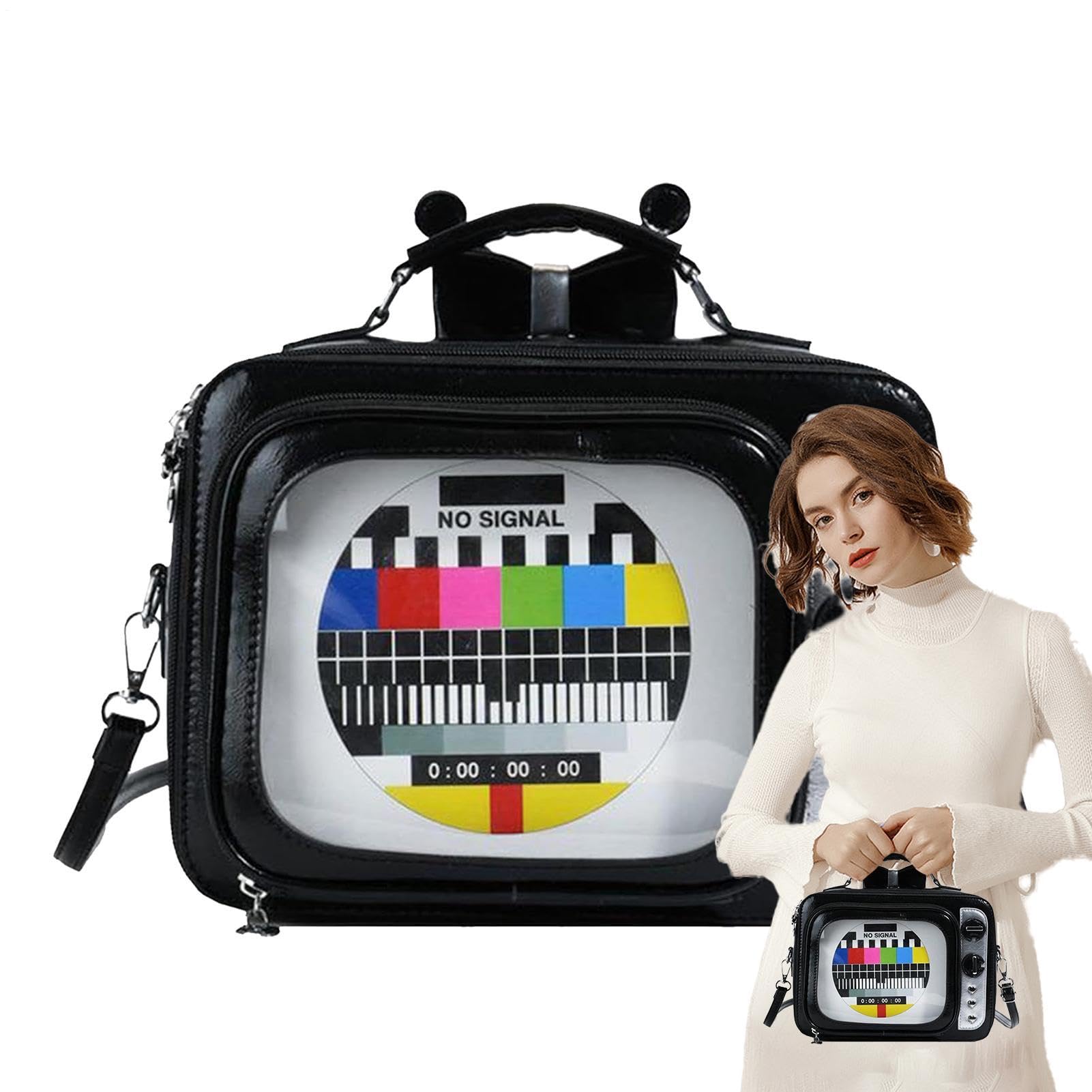 Generico Zaino Scuola Borsa Satchel Elegante Portatile