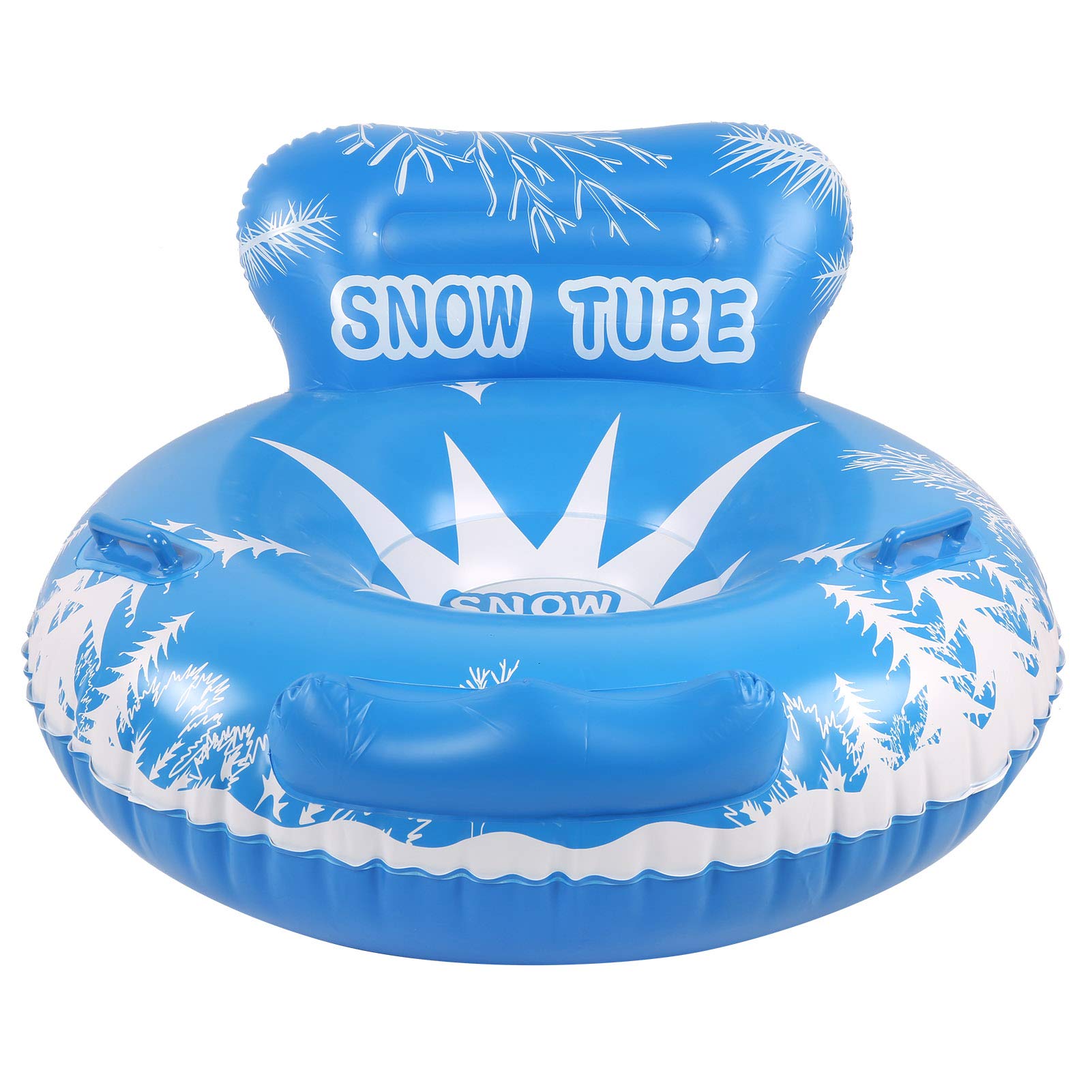 FILFEEL Ski Gonflable d'hiver en PVC pour Enfants et Adultes – pour du Ski Amusant et des Aventures Familiales Sûres