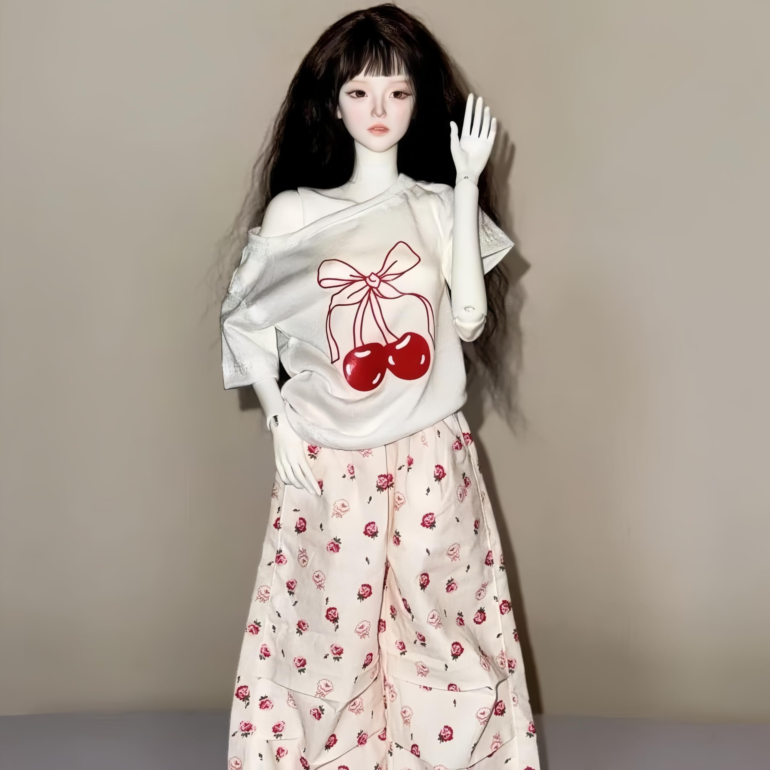 Vêtements de poupée Bjd pour poupées Bjd 1/3 1/4, vêtements de poupée articulés à boules, faits à la main, pour poupées Bjd Cadeaux (A 1/4)