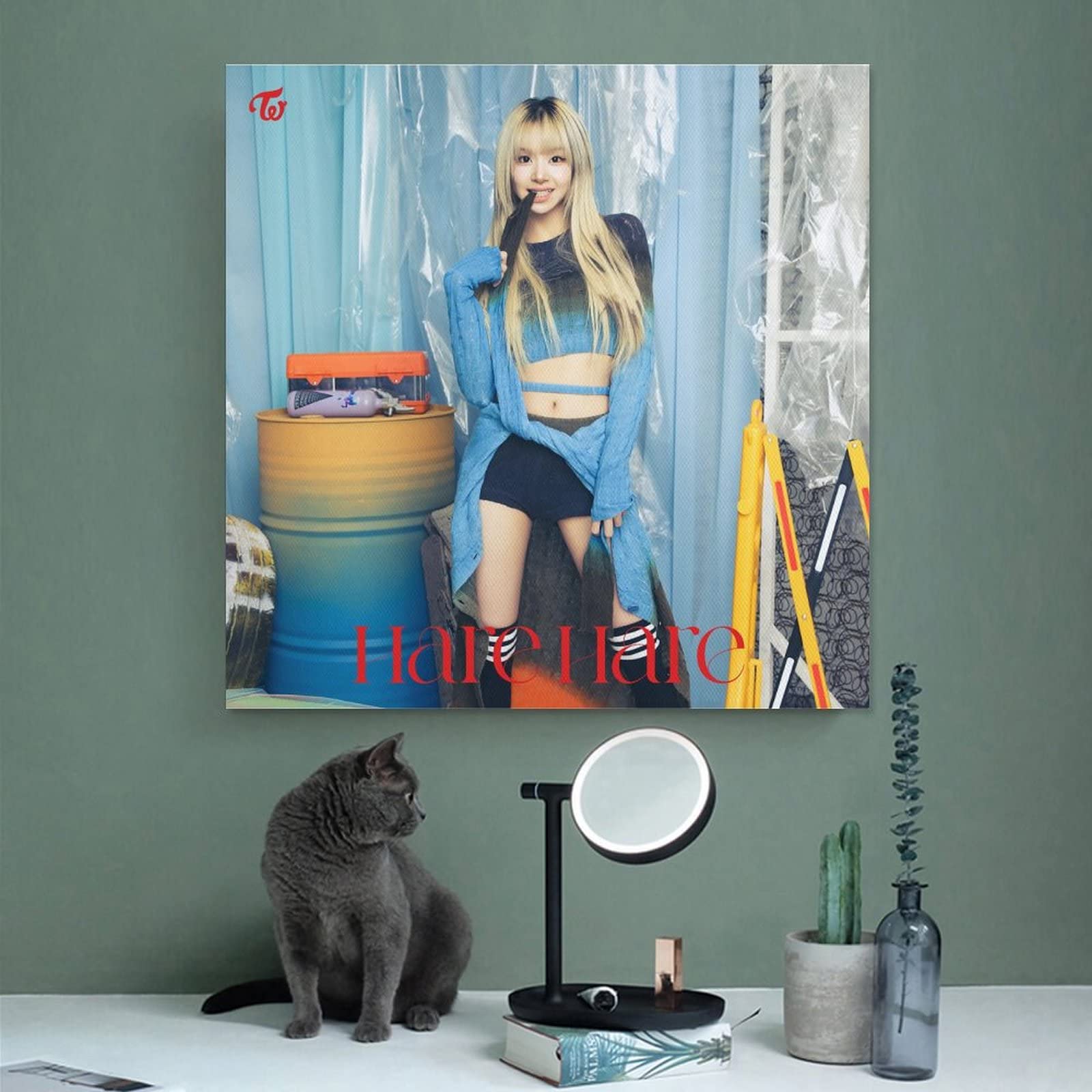 TWICE チェヨン　ポカリ　ポスター TWICE チェヨン ポカリ ポスター TWICE チェヨン ポカリ ポスター