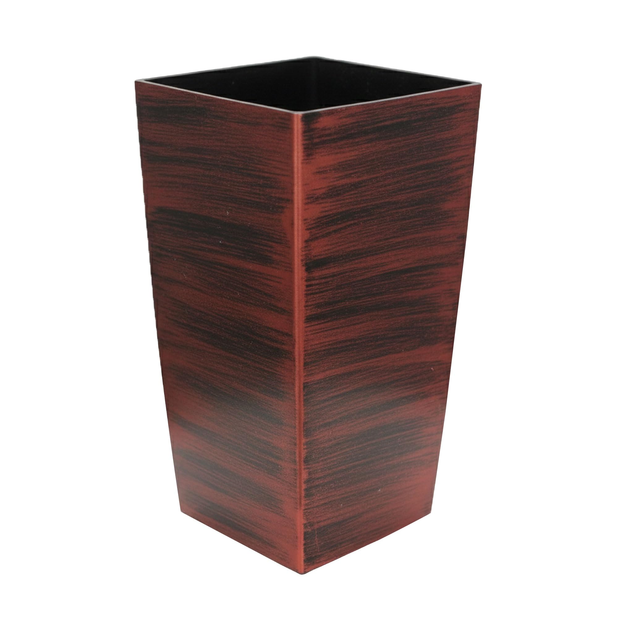 Sg Traders Copper Square Flower Pots Tall Modern Decorative Planter For Outdoor Use, Large Lightweight Durable Square Planter For Home, Office, Garden, Patio & Balcony Plants ( - 41Cm X 22Cm)