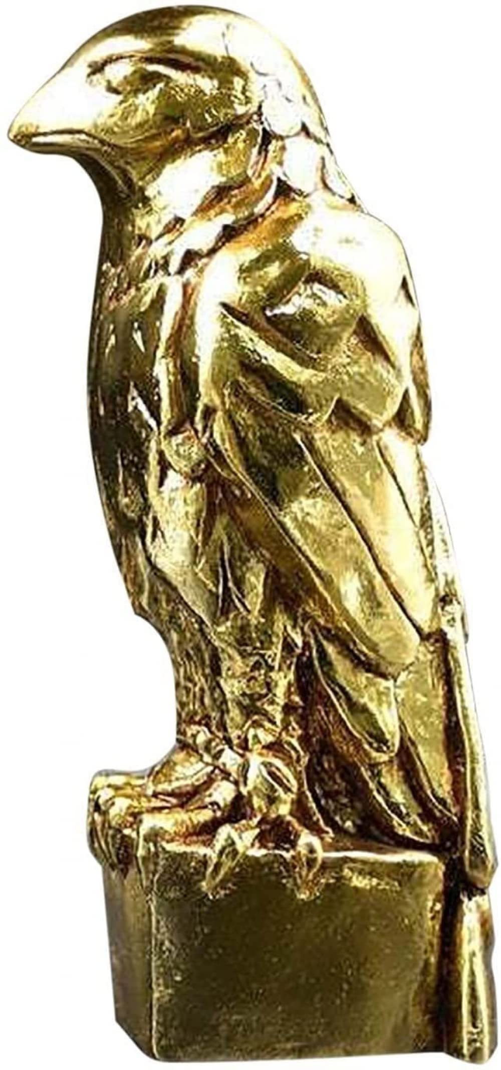 VHKJewE for Office Garden Family Room Abstract Ornaments Figurines Art Gift Statue Prop, Sculpture for Home Decor(Gold)