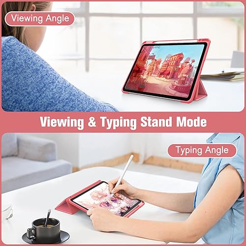 Miniatura 76 de Fintie Funda híbrida delgada para iPad Air de 11 pulgadas M3 (2025) / M2 (2024), iPad Air 5ª (2022) / 4ª generación (2020) de 10.9 pulgadas, funda a