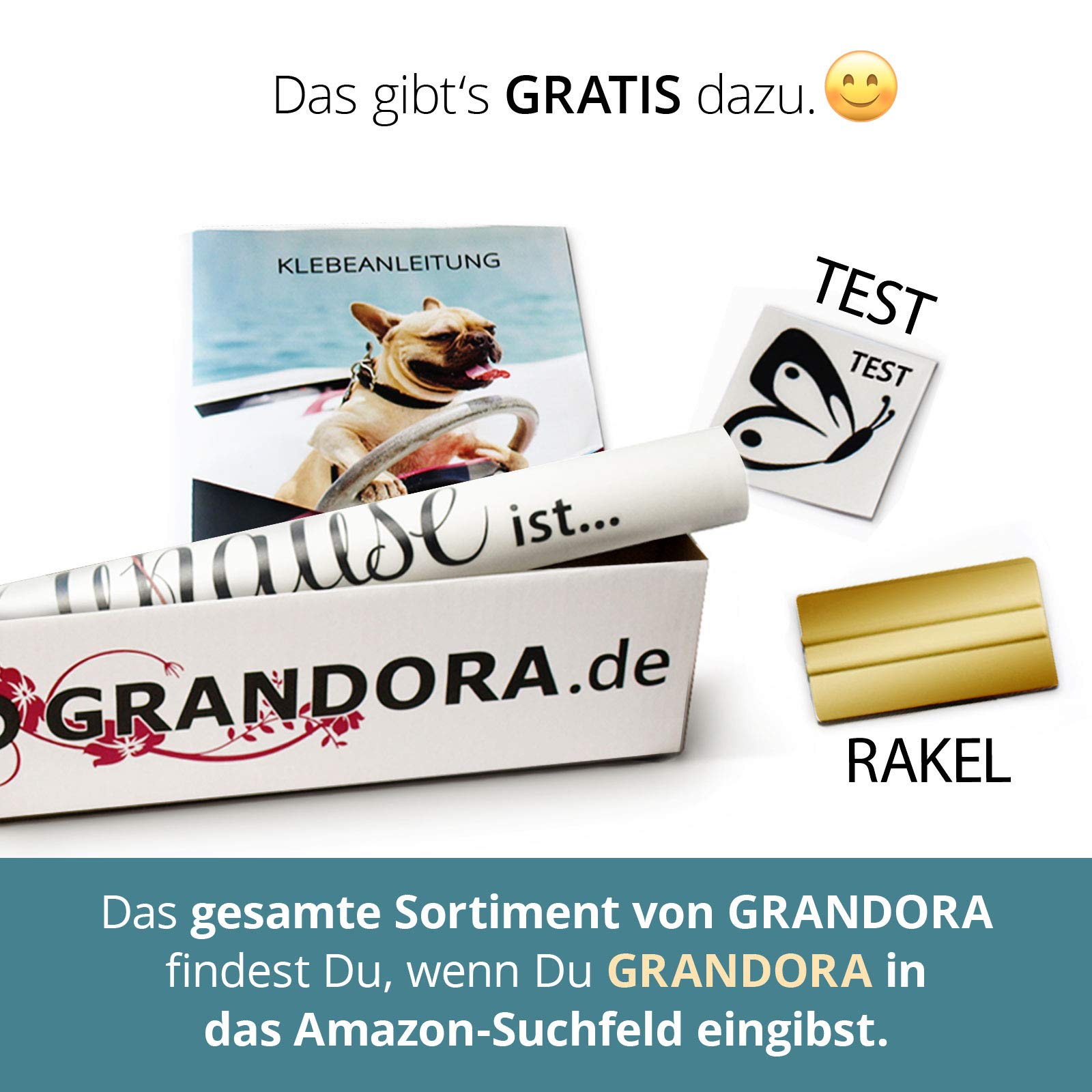 Grandora Wandtattoo XXL Birkenstämme Vögel I weiß (BxH) 267 x 250 cm I Birke Flur Wohnzimmer Sticker Aufkleber Wandsticker Wandaufkleber Bäume W5449
