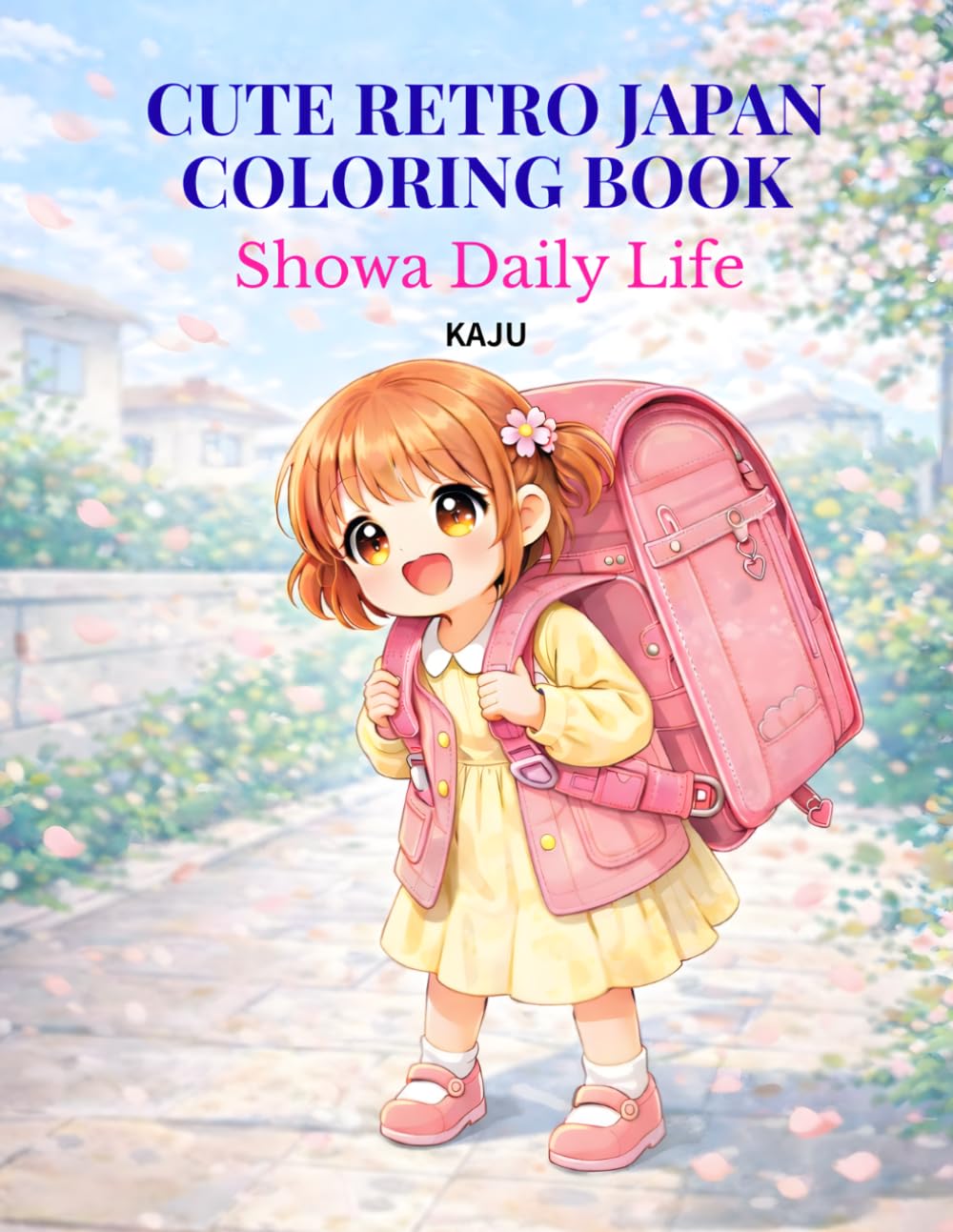 Cute Retro Japan Coloring Book Showa Daily Life: Cozy Nostalgic Scenes from Vintage Japan