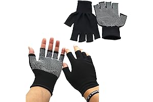 Durable Men's Winter Cycling Cold-Weather Fingerless Gloves