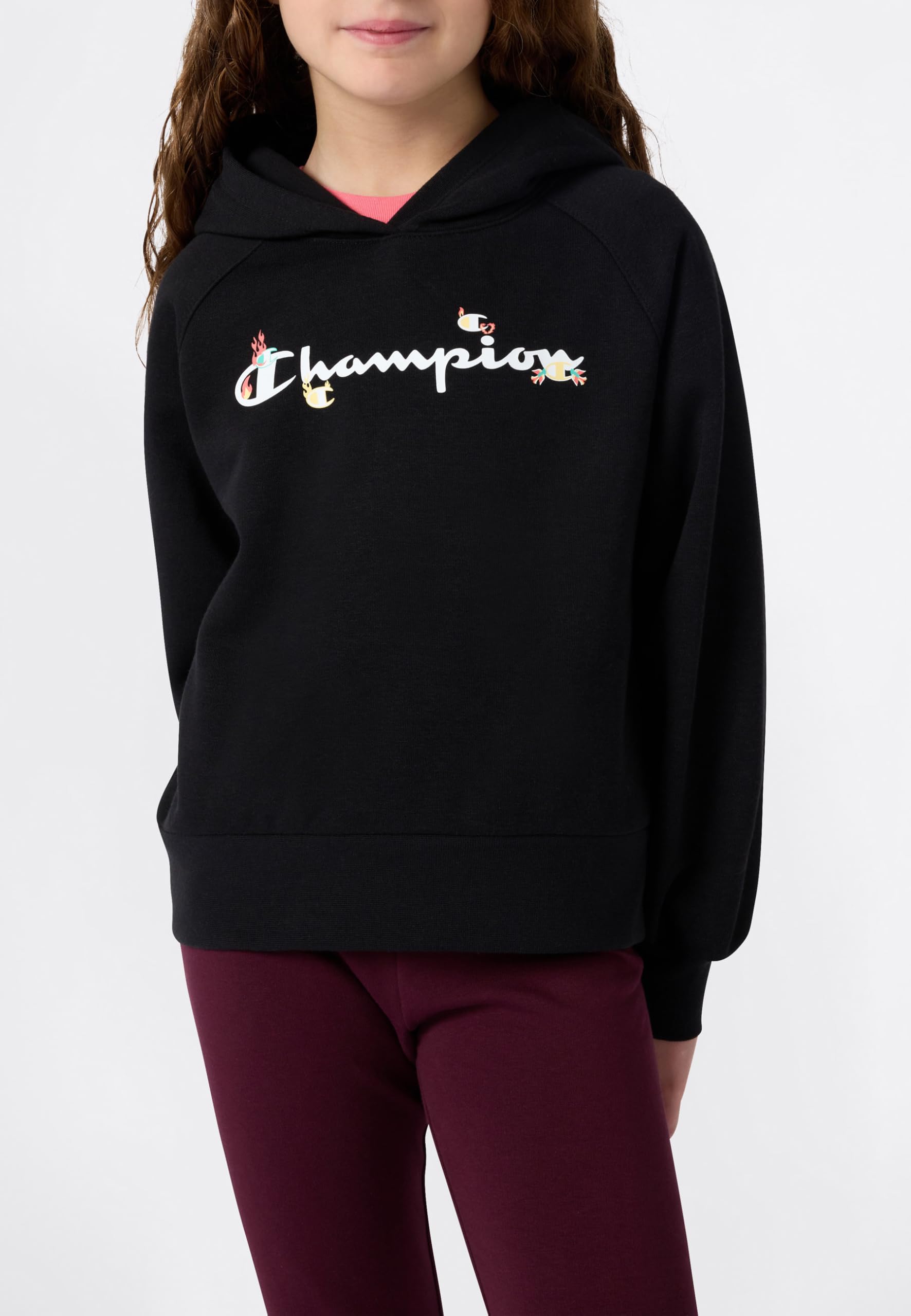 Champion Legacy Girls Felpa con Bambine e Ragazze (Pacco da 1)