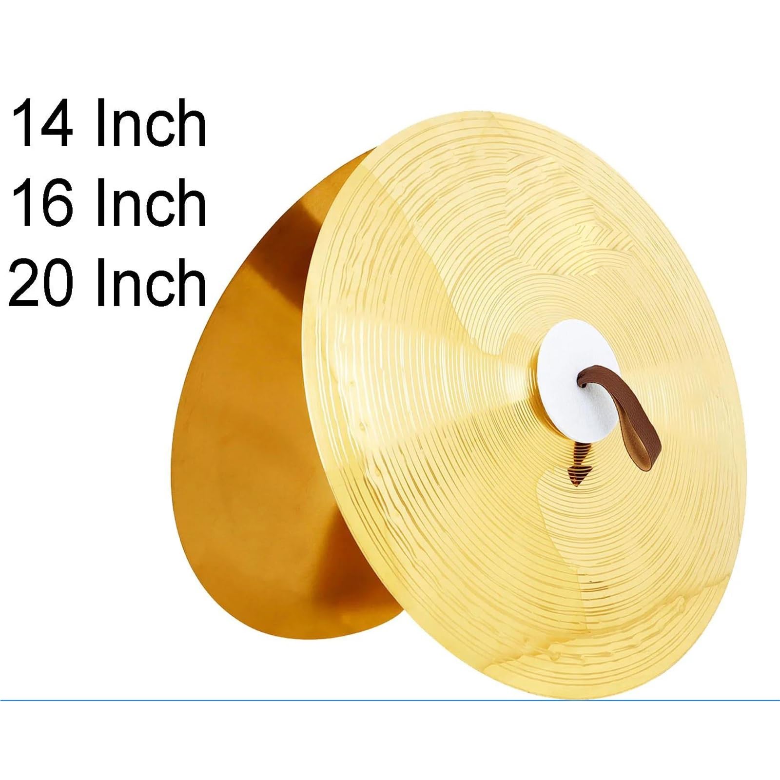 Typ Wydajności Talerz 14/16 Calowy Bęben Mosiężne Talerze Perkusyjne Splash Crash Hi Hat Jazz Instrumenty Muzyczne Akcesoria(14 Inch)